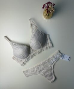 Ensemble 2pcs TEZENiS Push up "Blanc cassé"