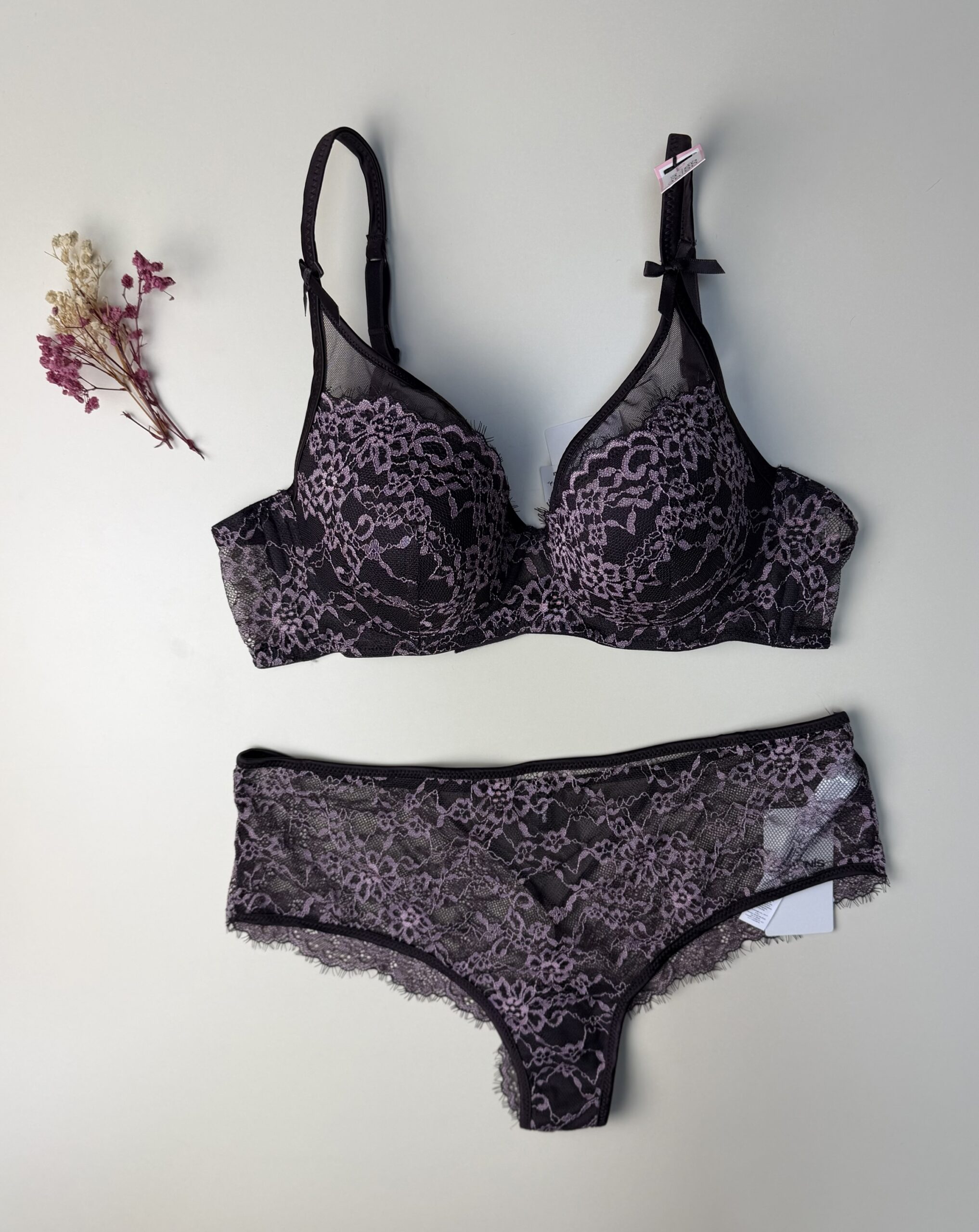 Ensemble 2pcs TEZENiS "Rose en dentelles" – Image 3