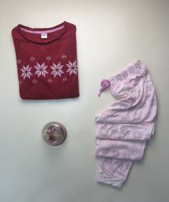 Alternative view of Pyjama haut manche longue " Rouge "