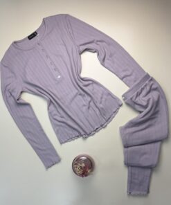 Pyjama haut manche longue " violet "