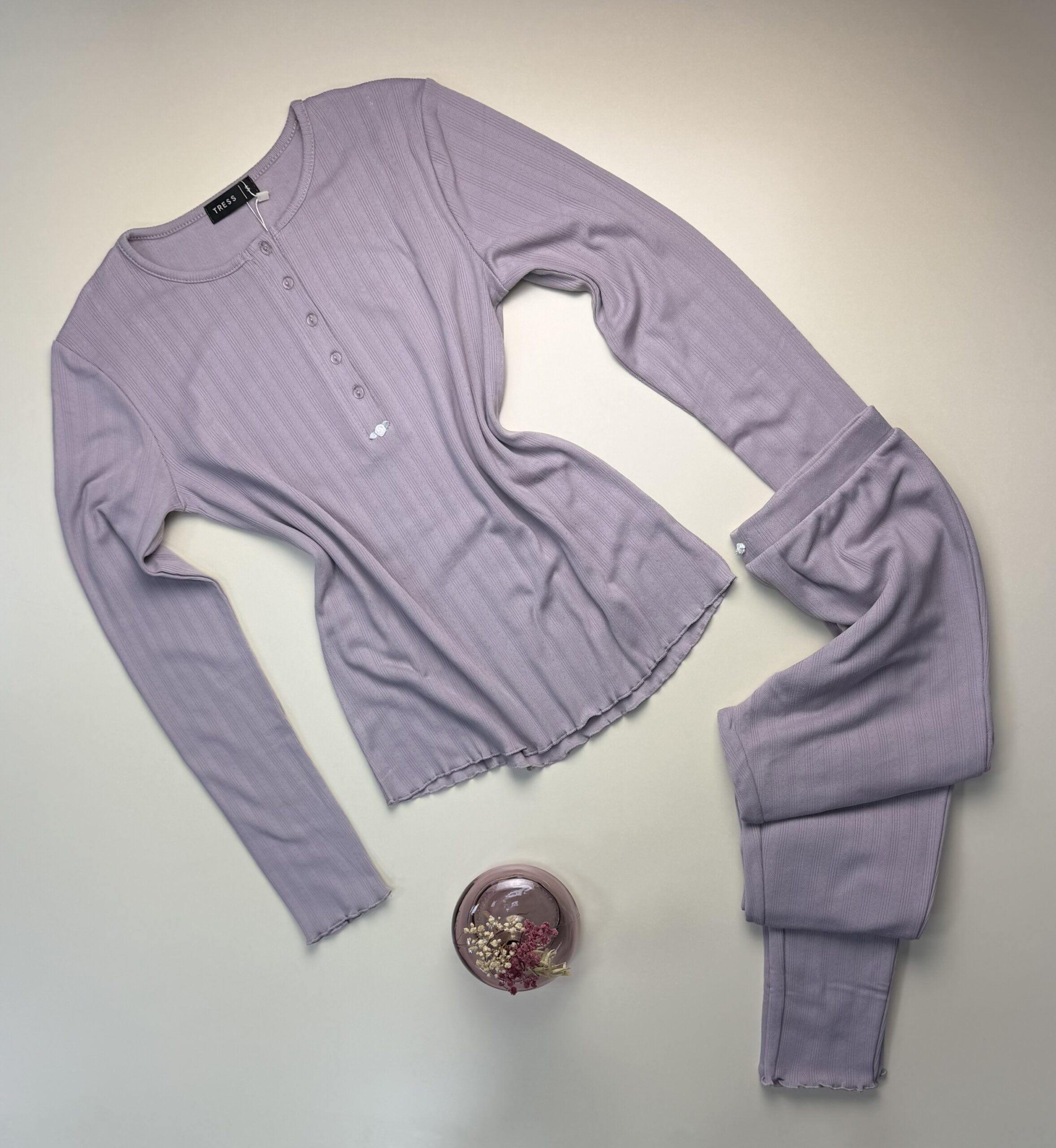 Pyjama haut manche longue " violet "