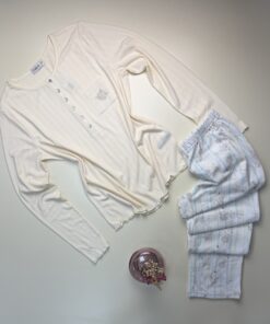 Pyjama haut manche longue " Jaune "