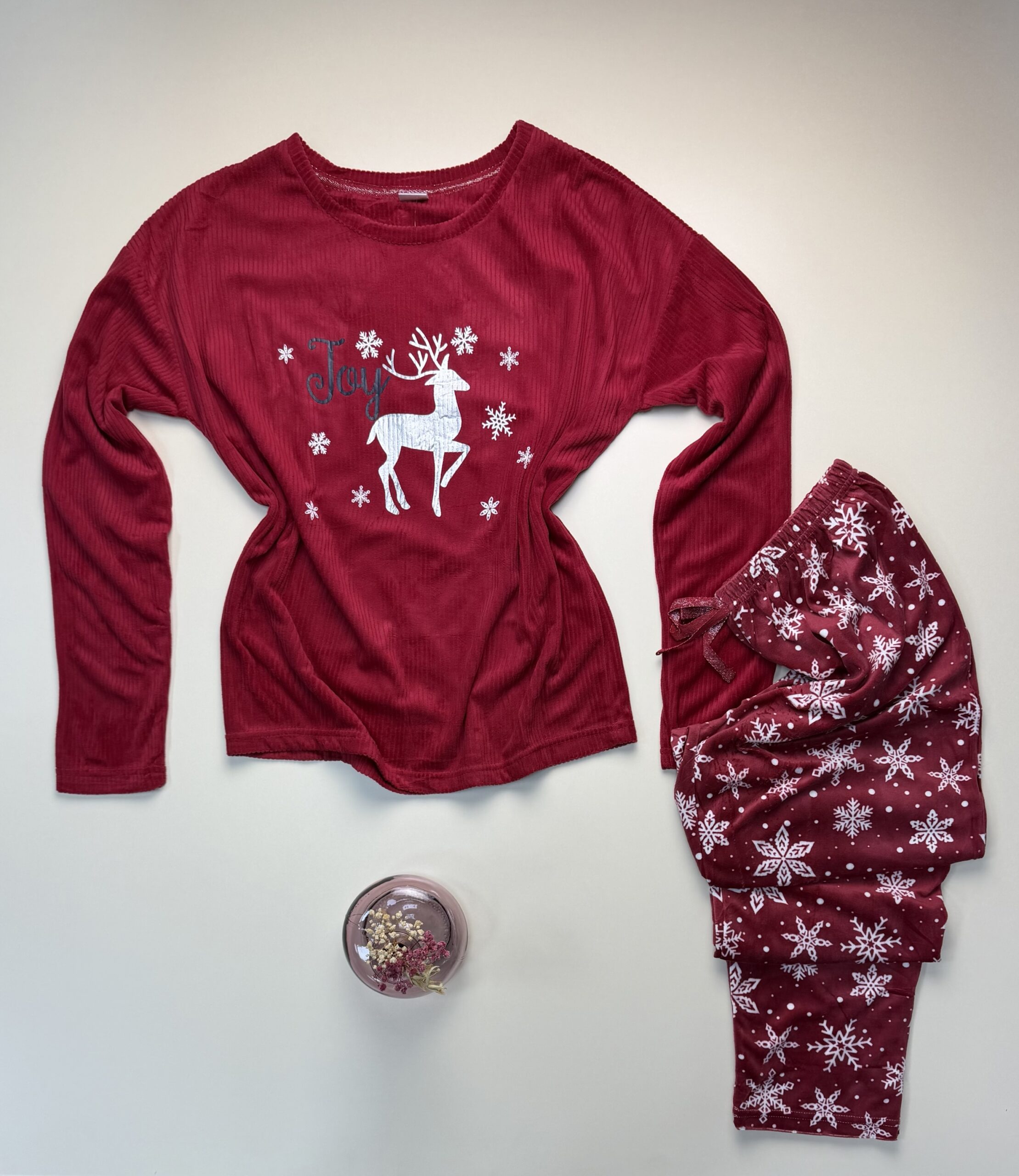 Pyjama haut manche longue " Rouge " – Image 3