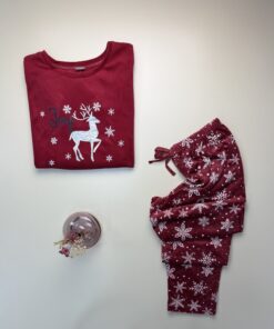 Alternative view of Pyjama haut manche longue " Rouge "