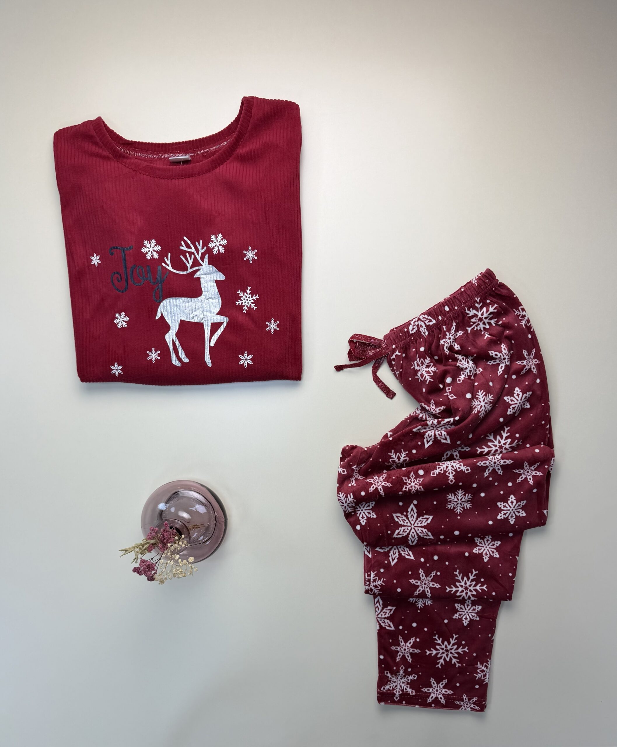 Pyjama haut manche longue " Rouge " – Image 2