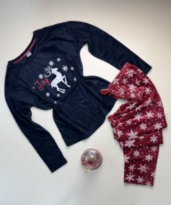 Pyjama haut manche longue " Bleu "