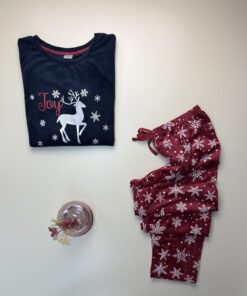 Alternative view of Pyjama haut manche longue " Bleu "