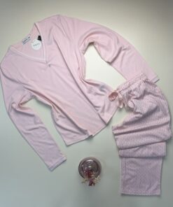 Pyjama Haut manche Longue "Rose"
