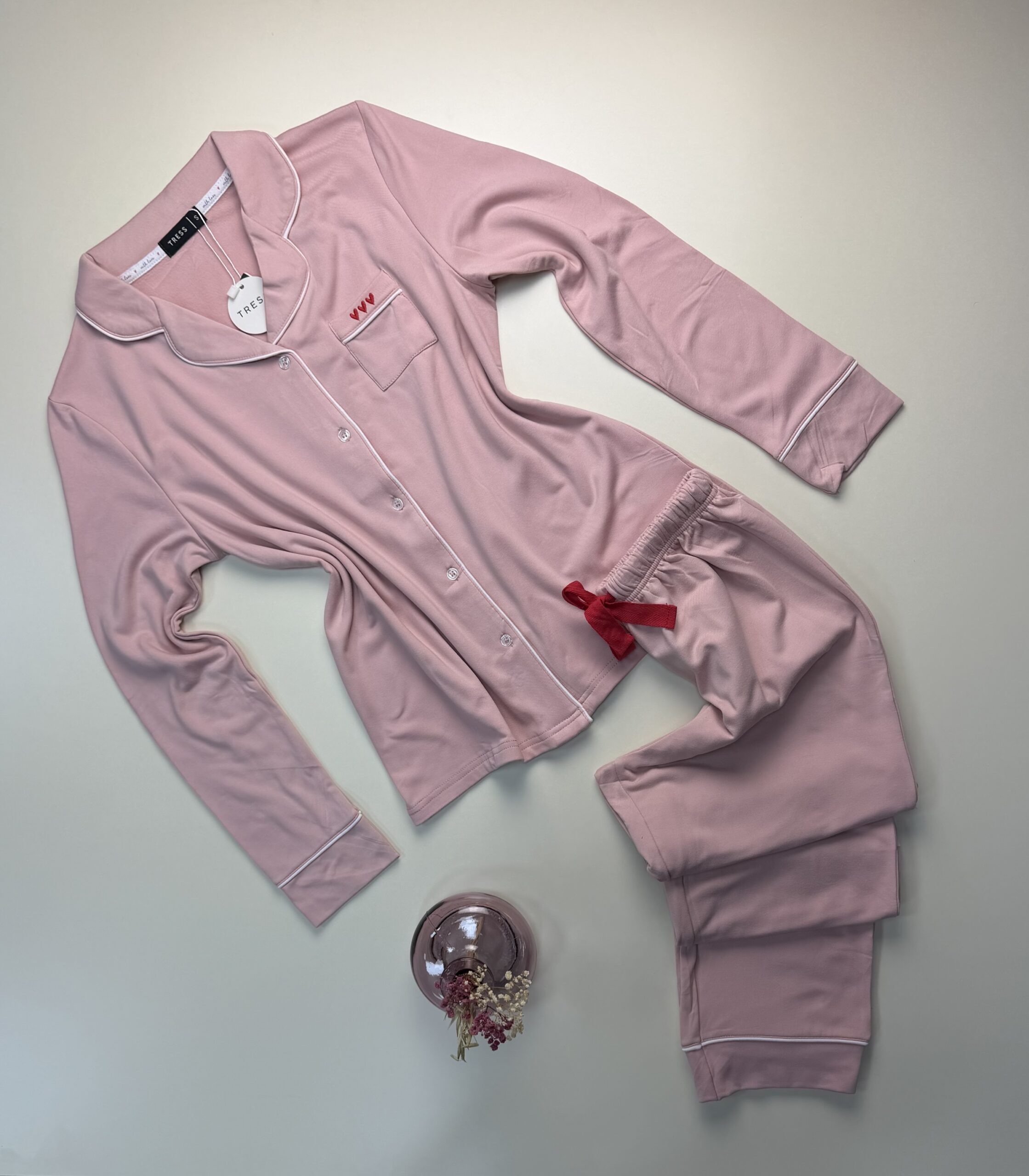 Pyjama boutonné " Rose "