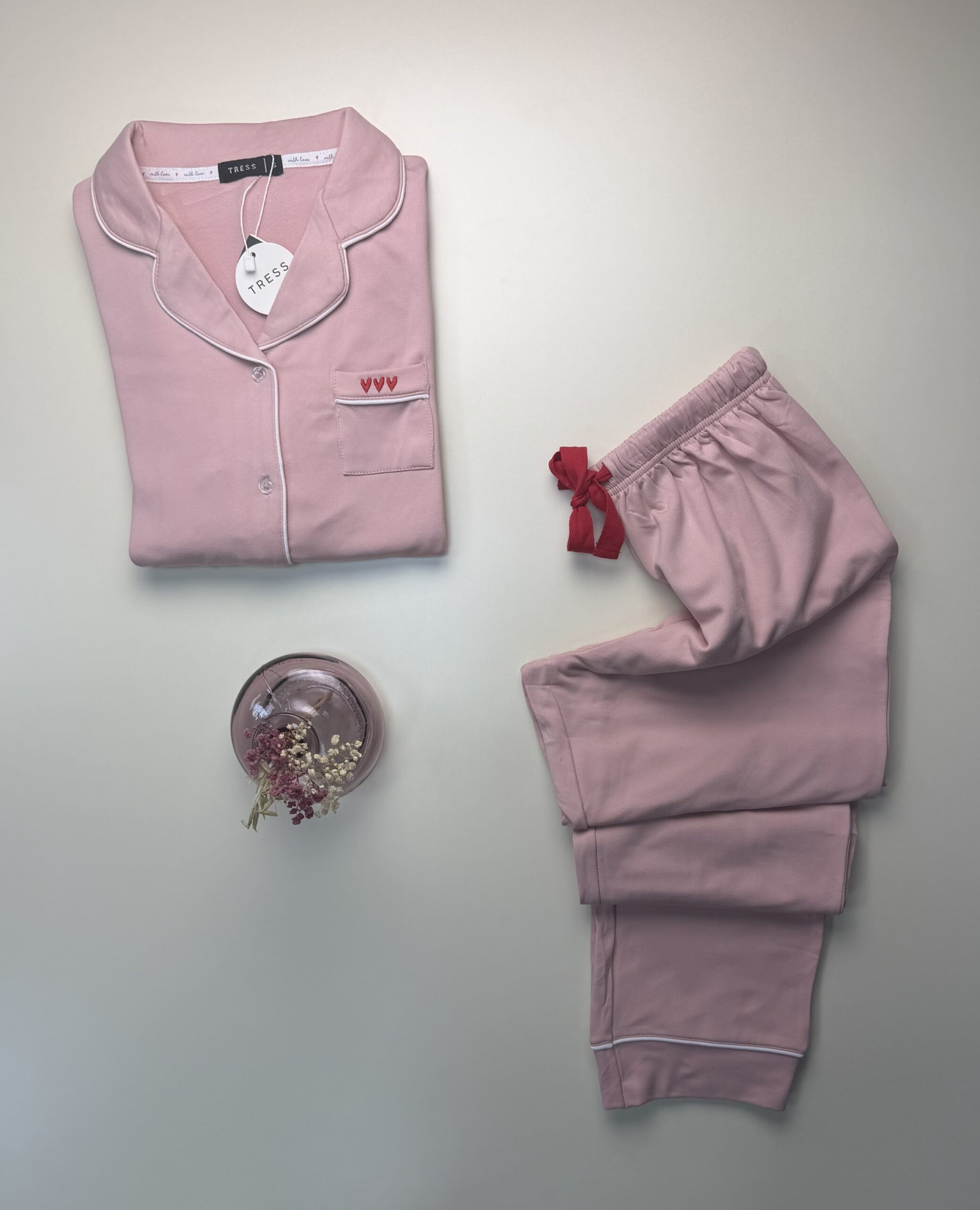 Pyjama boutonné " Rose " – Image 2