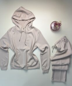 Alternative view of Ensemble jogging sweat " Beige "
