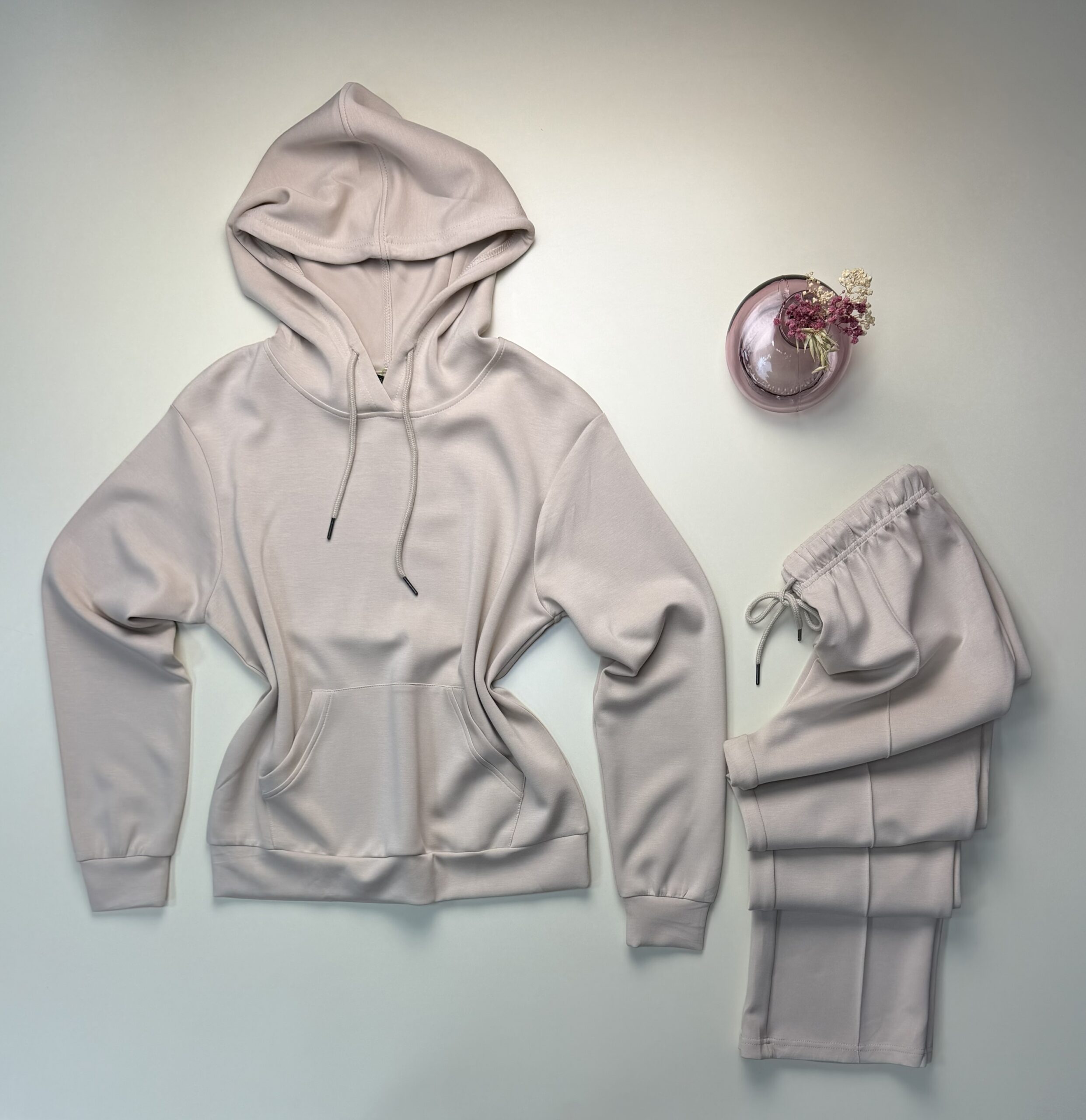 Ensemble jogging sweat " Beige " – Image 2