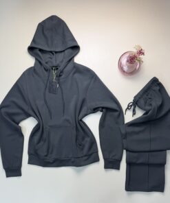 Alternative view of Ensemble jogging sweat " Gris souris "