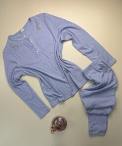 Pyjama Haut manche Longue " Bleu "