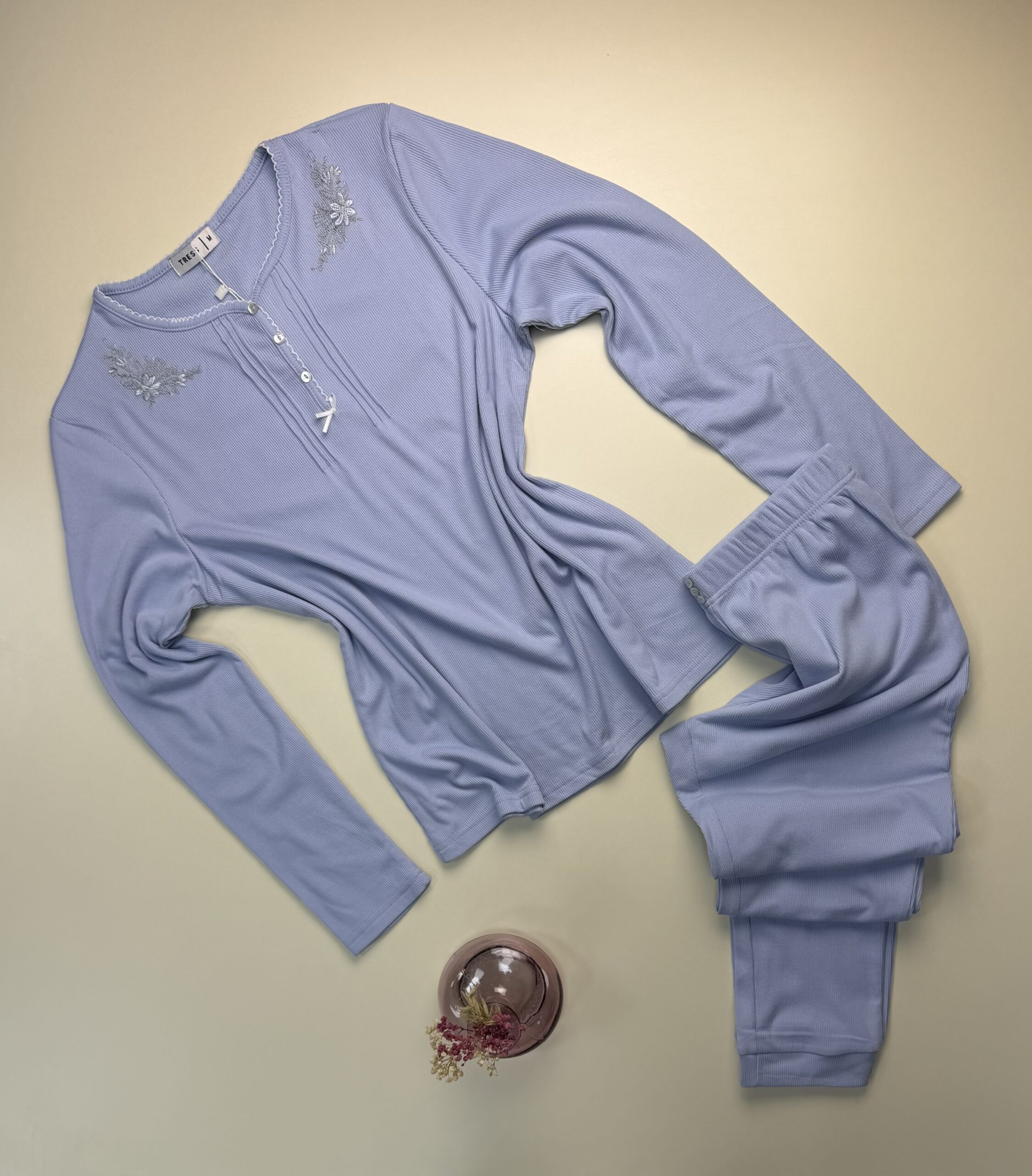 Pyjama Haut manche Longue " Bleu "