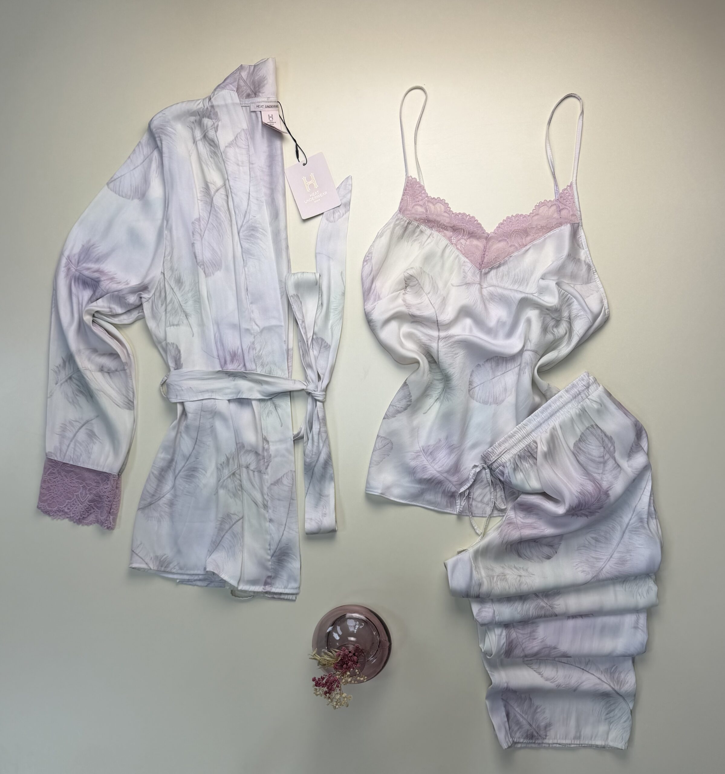 Ensemble 3 pcs H "Mauve"