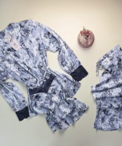 Ensemble 3 pcs H "Bleu"