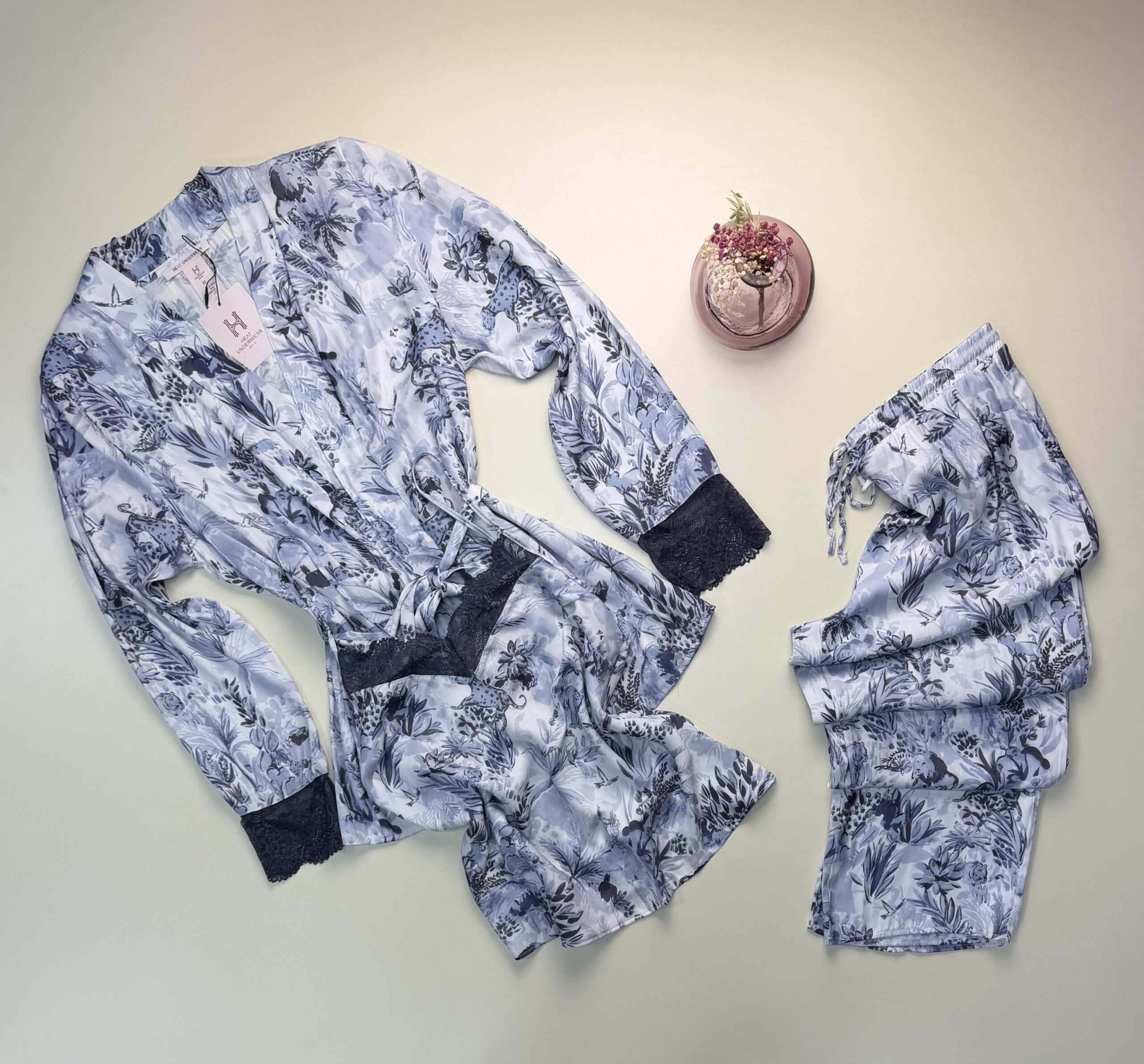 Ensemble 3 pcs H "Bleu"