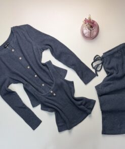 Pyjama 3 pcs " Gris "