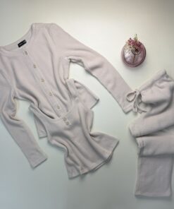 Pyjama 3 pcs " Beige "