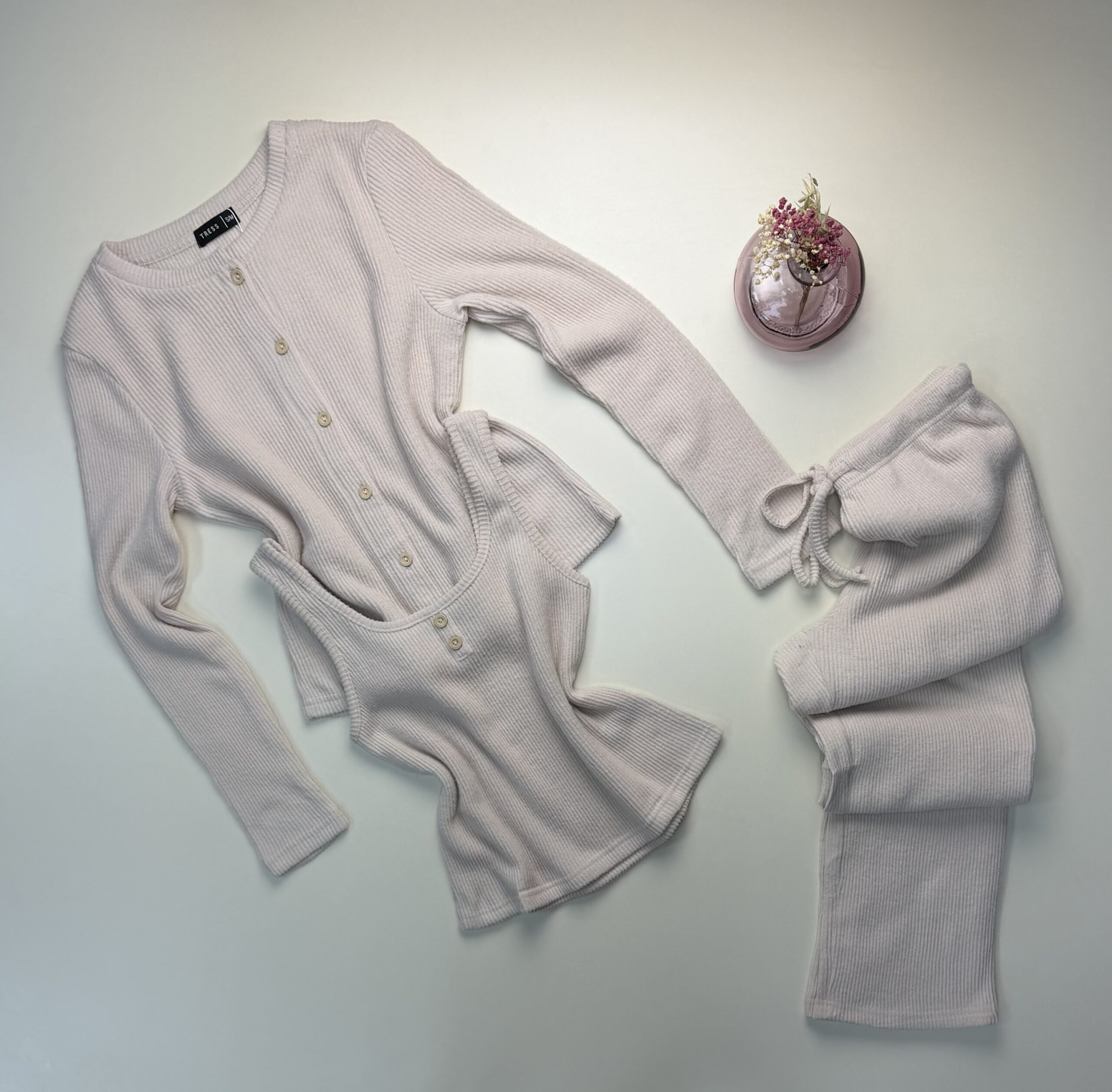 Pyjama 3 pcs " Beige "