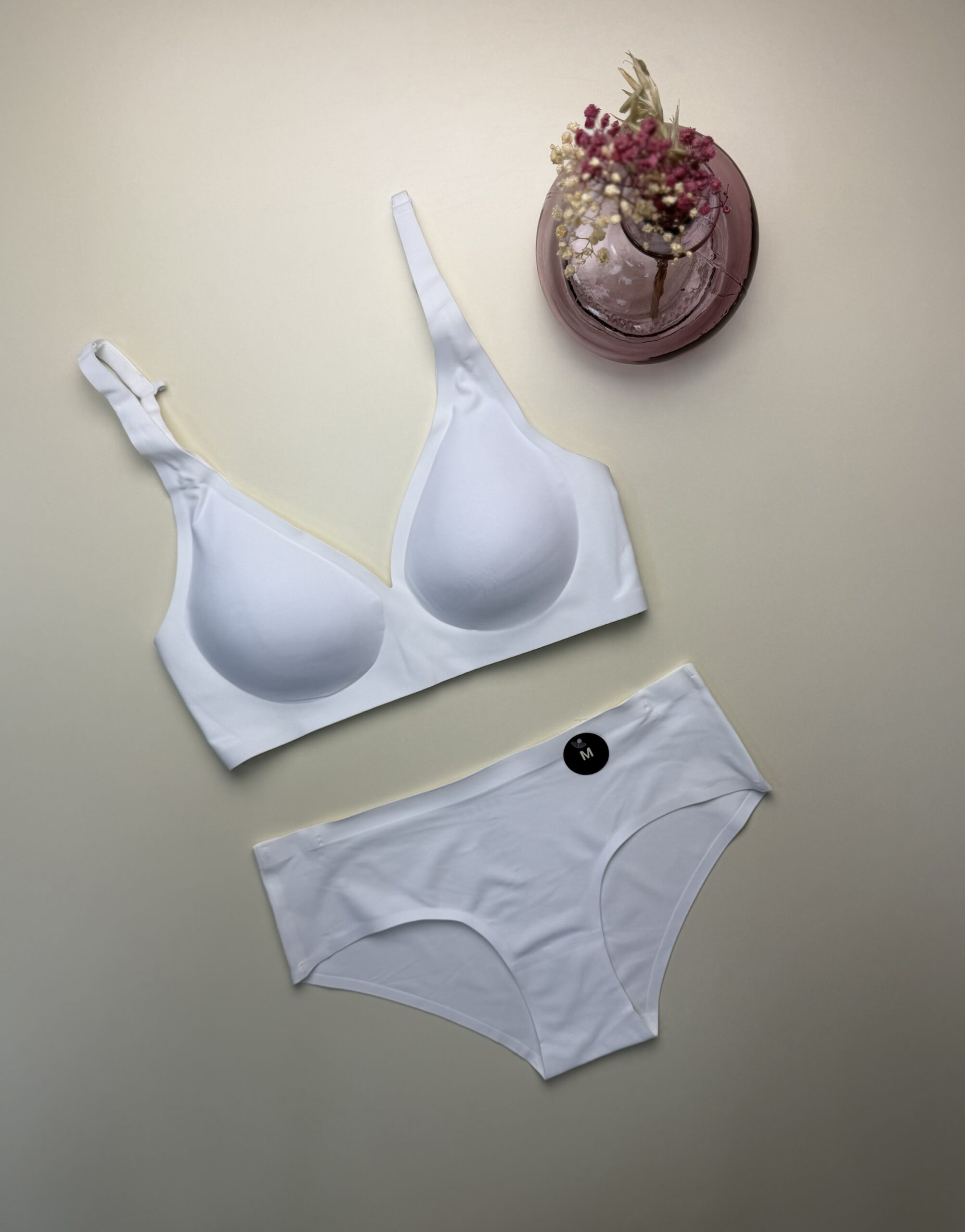 Ensemble 2pcs -TRESS- Invisible "Blanc"