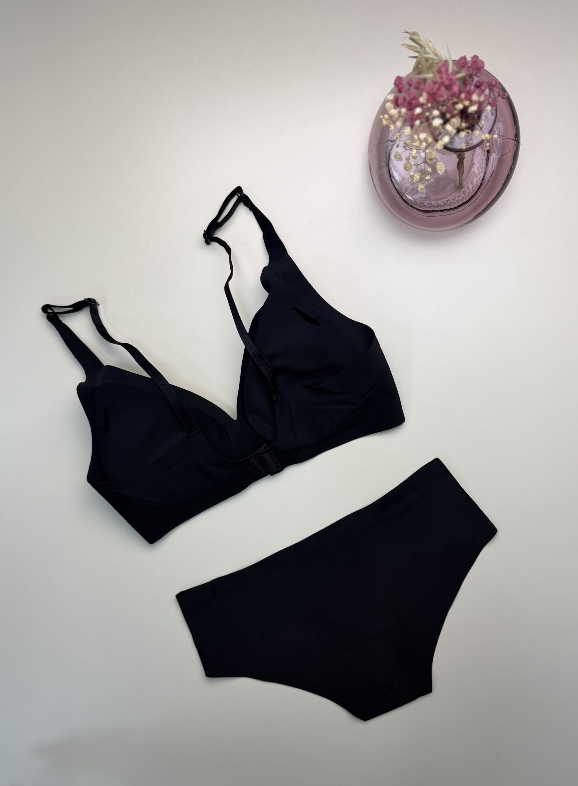 Ensemble 2pcs -TRESS- Invisible "Noir" – Image 2