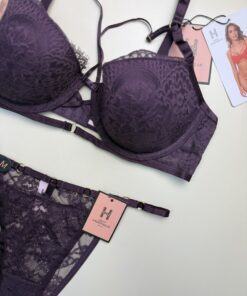 Alternative view of Ensemble 2pcs -H- "Aubergine"