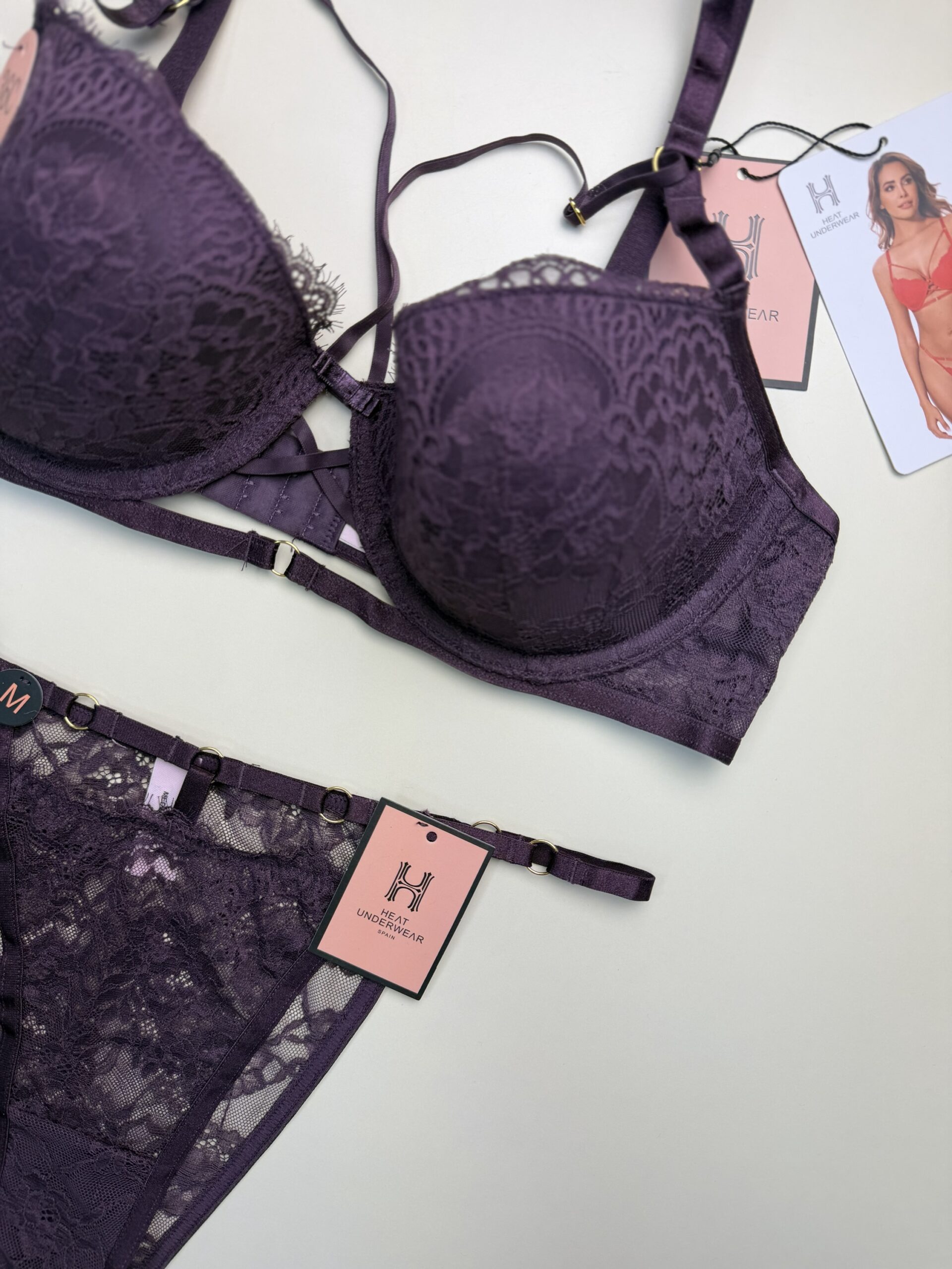 Ensemble 2pcs -H- "Aubergine" – Image 2