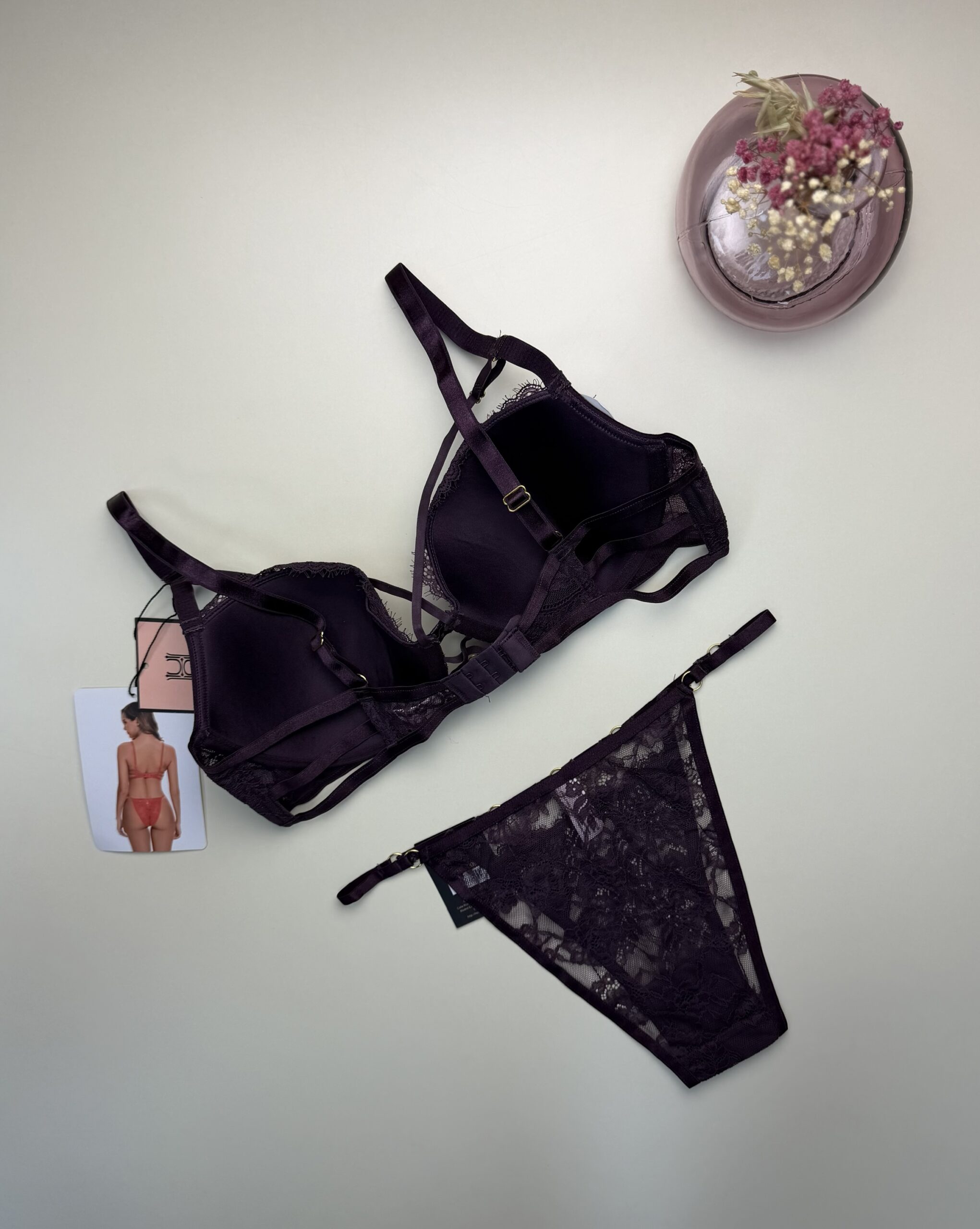 Ensemble 2pcs -H- "Aubergine" – Image 3