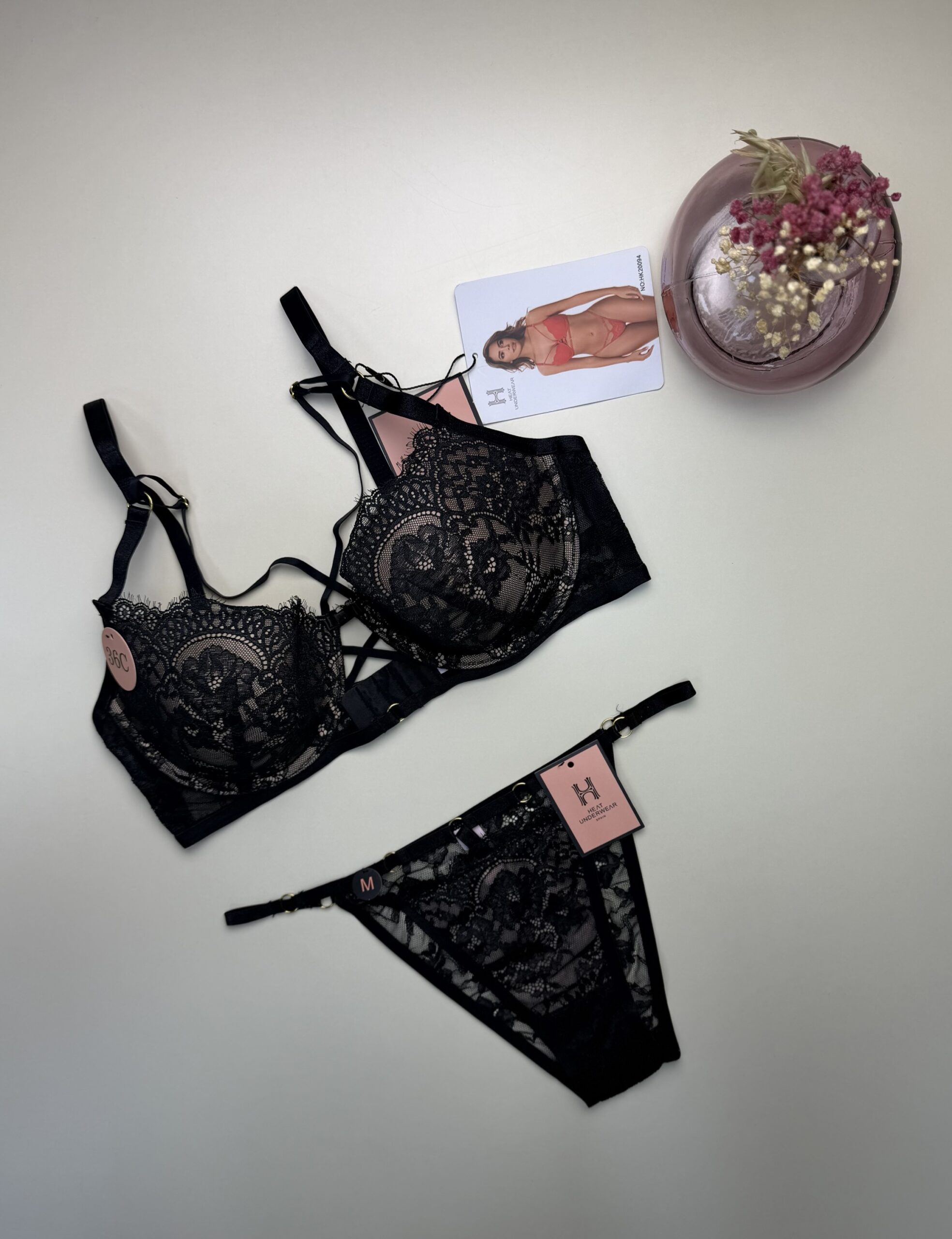 Ensemble 2pcs -H- "Noir"