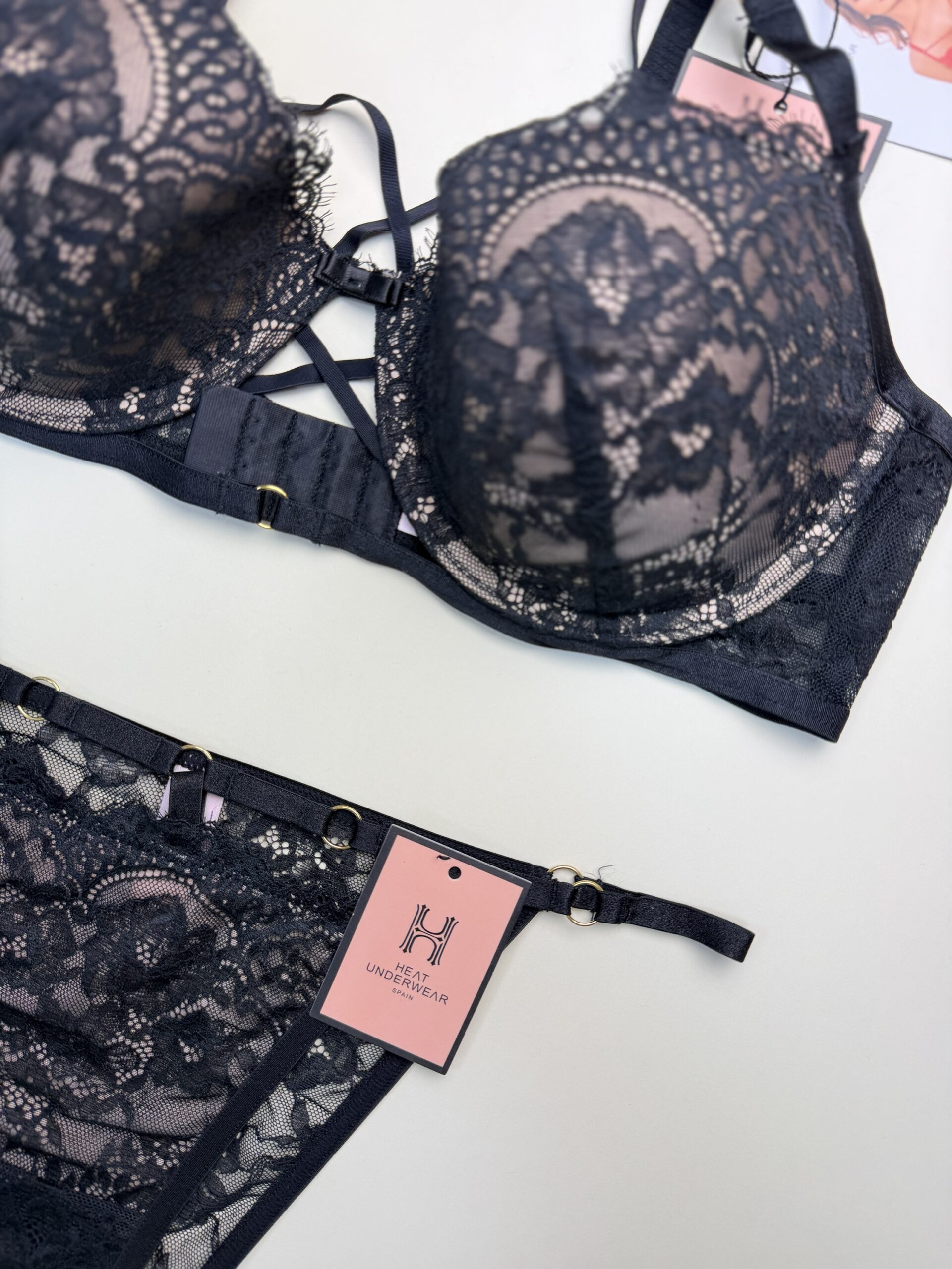 Ensemble 2pcs -H- "Noir" – Image 4