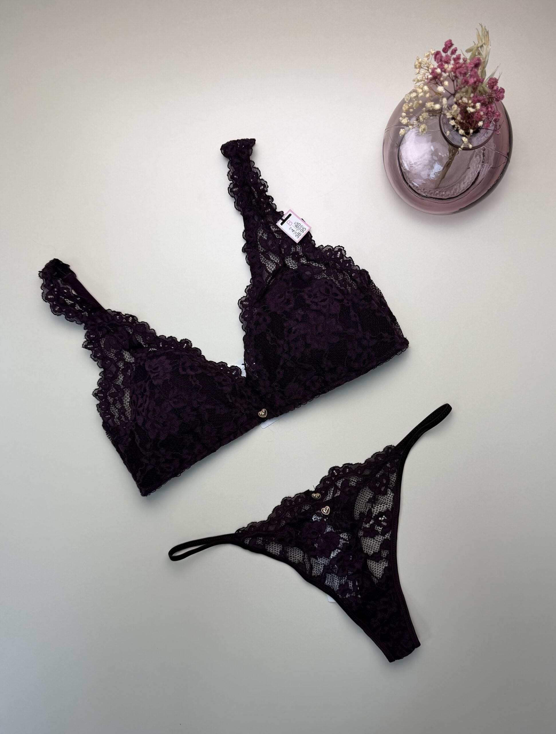 Ensemble 2 pcs TEZENIS " Aubergine "