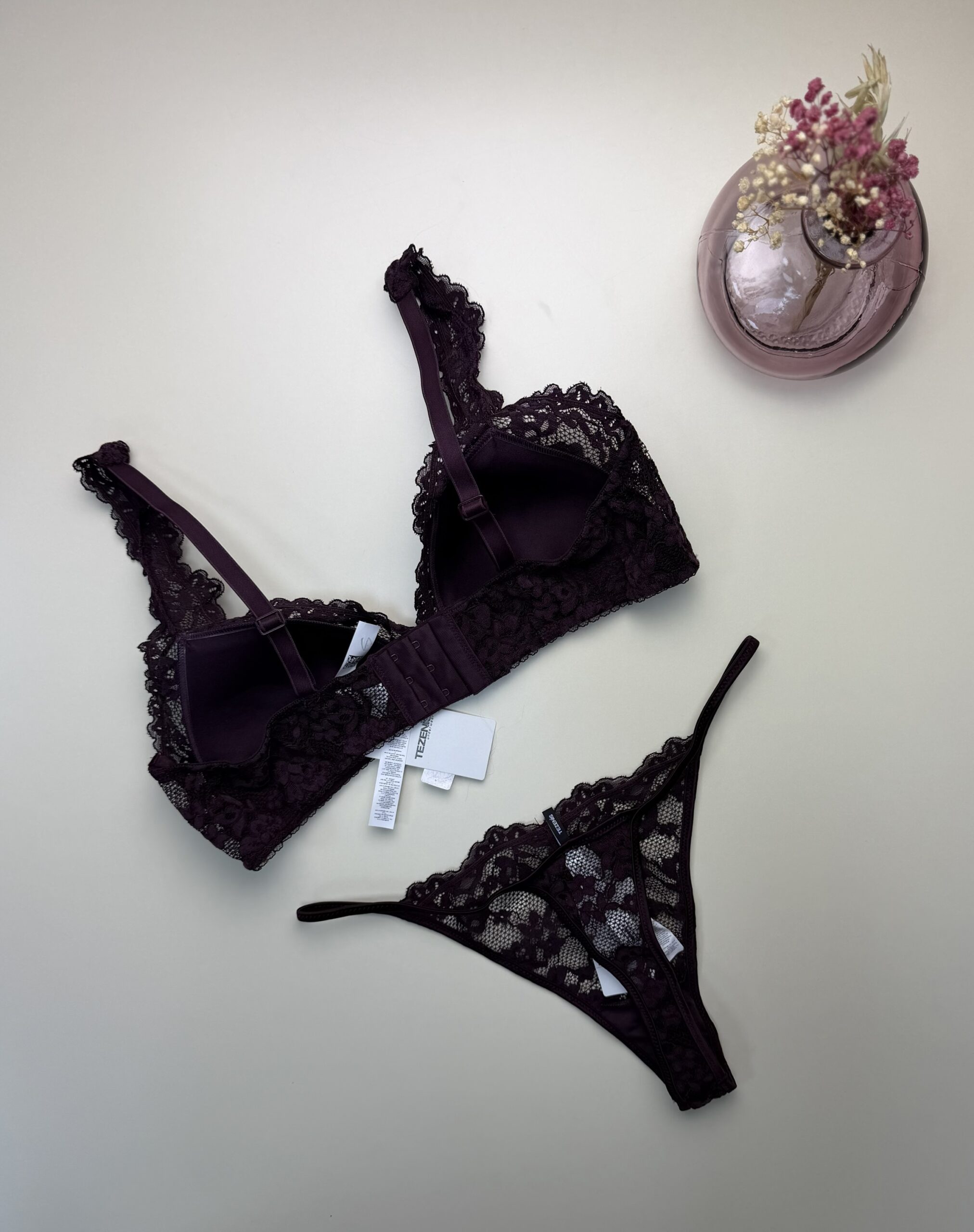 Ensemble 2 pcs TEZENIS " Aubergine " – Image 5