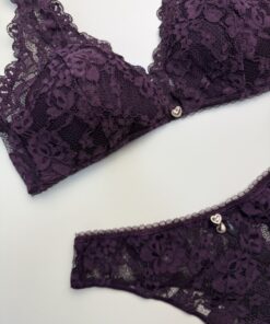 Alternative view of Ensemble 2 pcs TEZENIS " Aubergine "