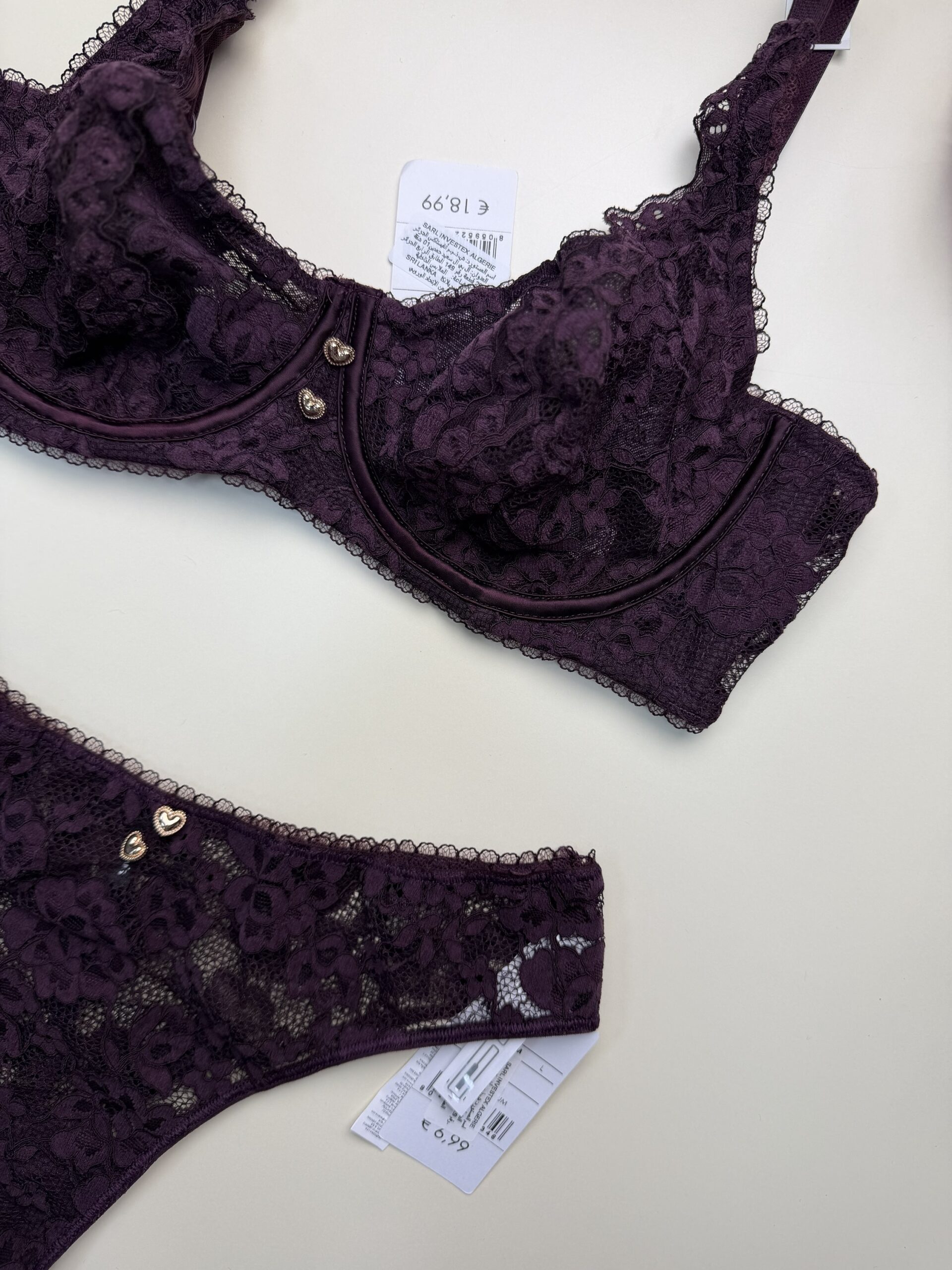 Ensemble 2 pcs TEZENIS " Aubergine " – Image 3