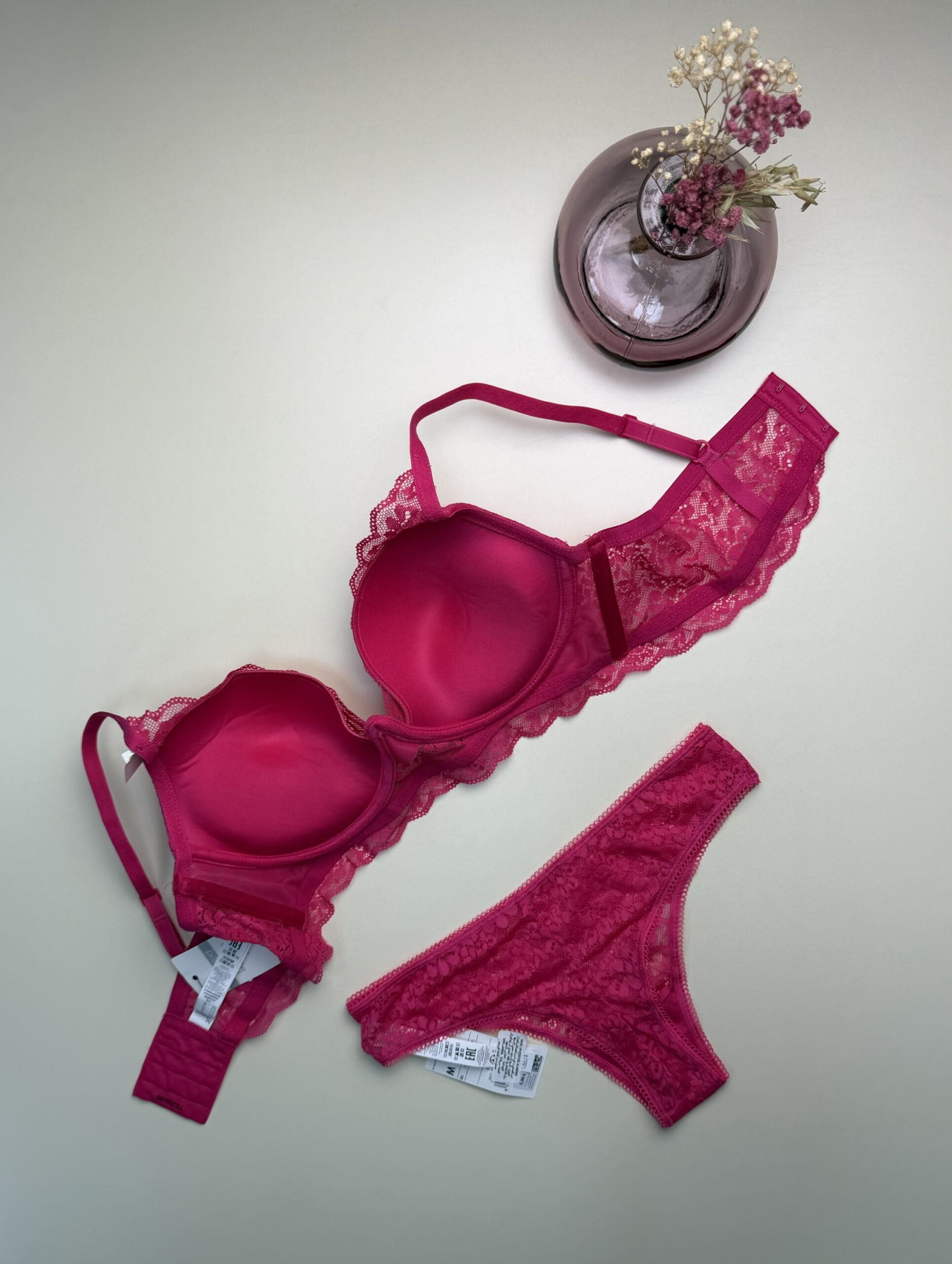Ensemble 2 pcs TEZENIS " Fushia " Push Up – Image 2
