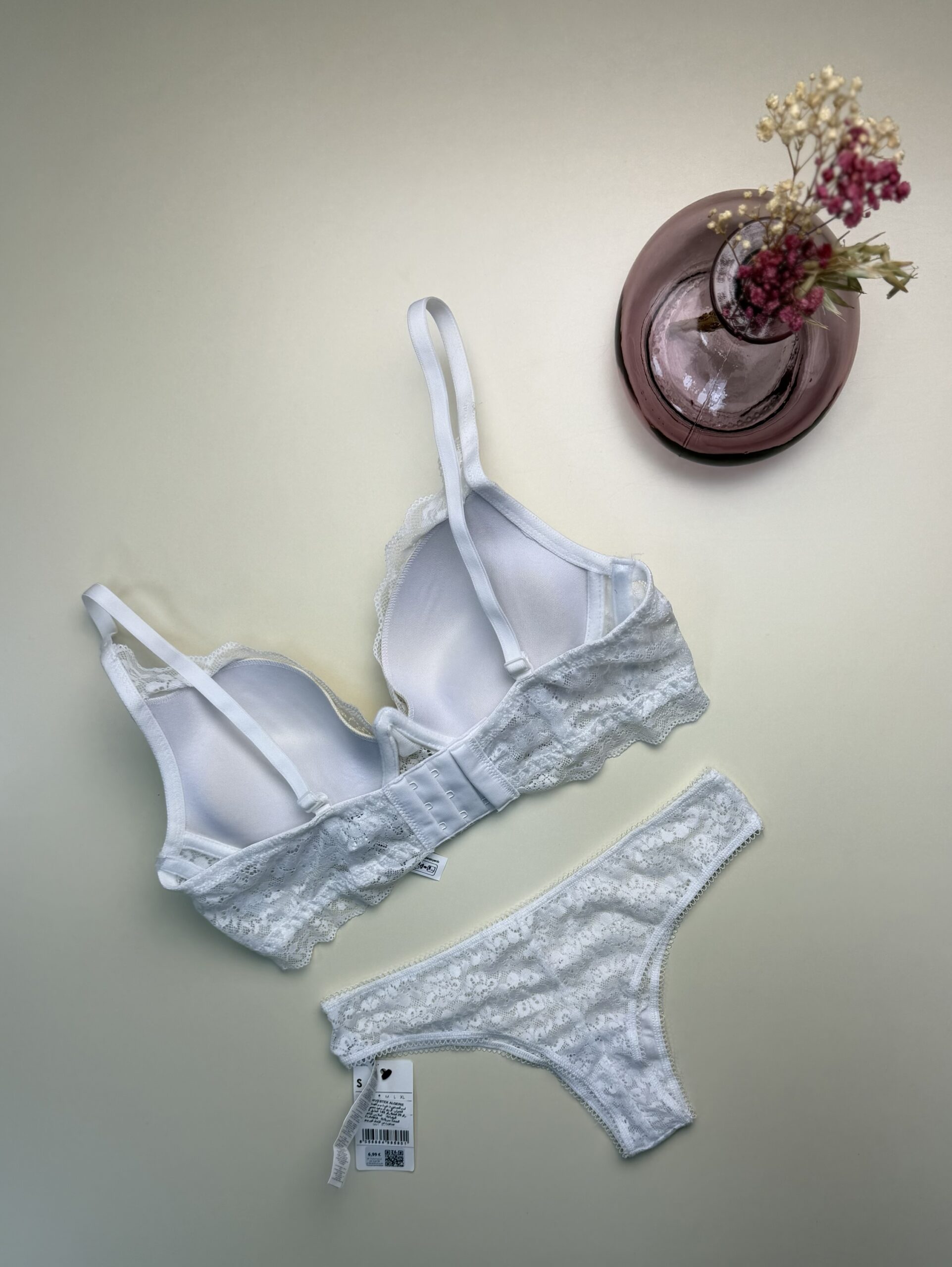 Ensemble 2 pcs TEZENIS " Blanc " Push Up – Image 2