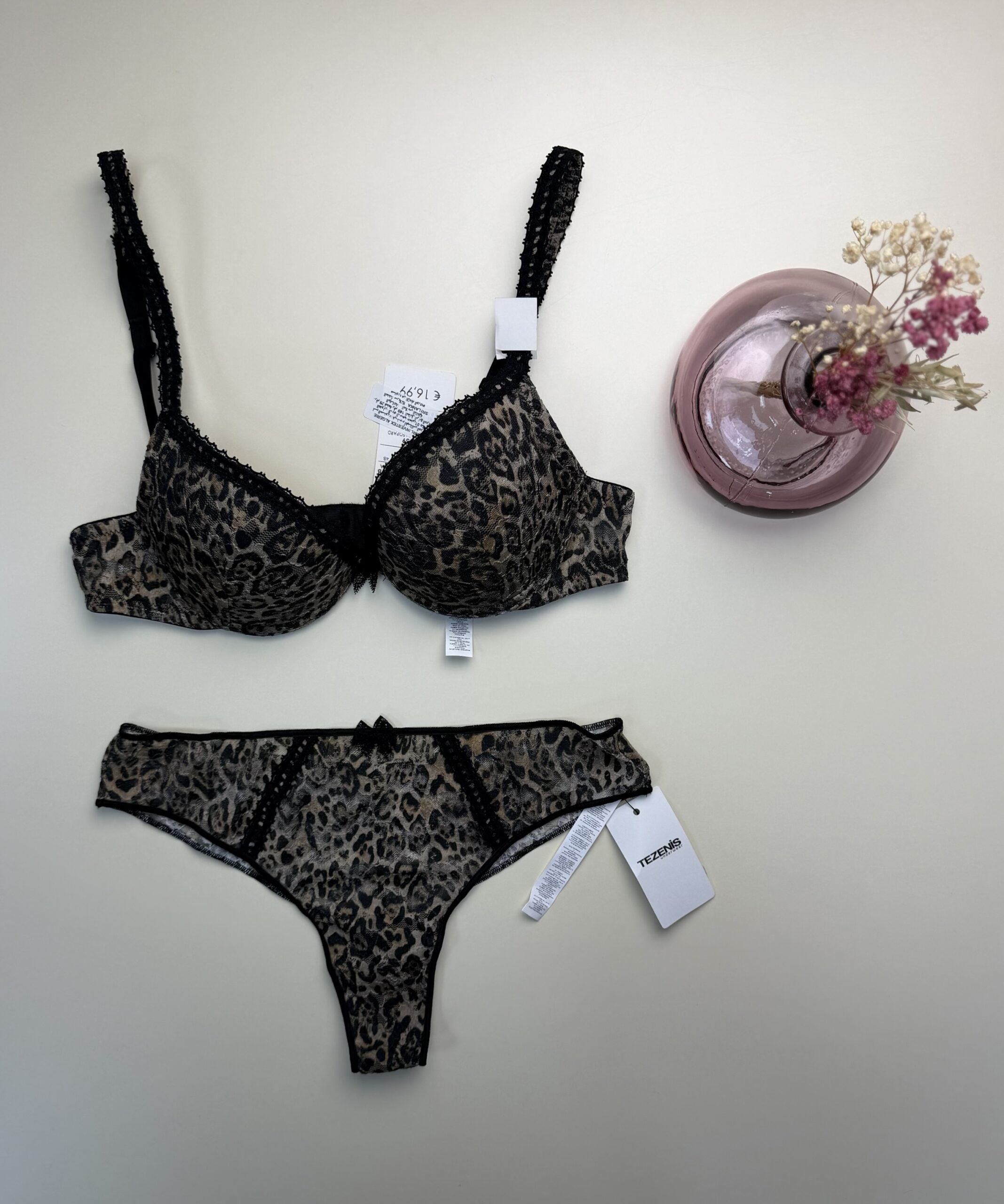 Ensemble 2 pcs TEZENIS " léopard " Push Up – Image 2