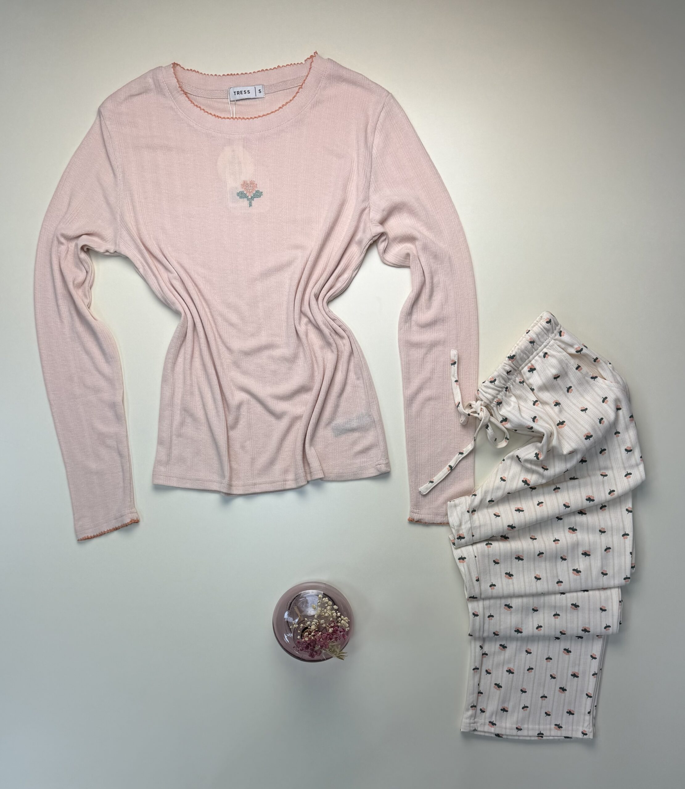 Pyjama manche longue "Saumon" – Image 3