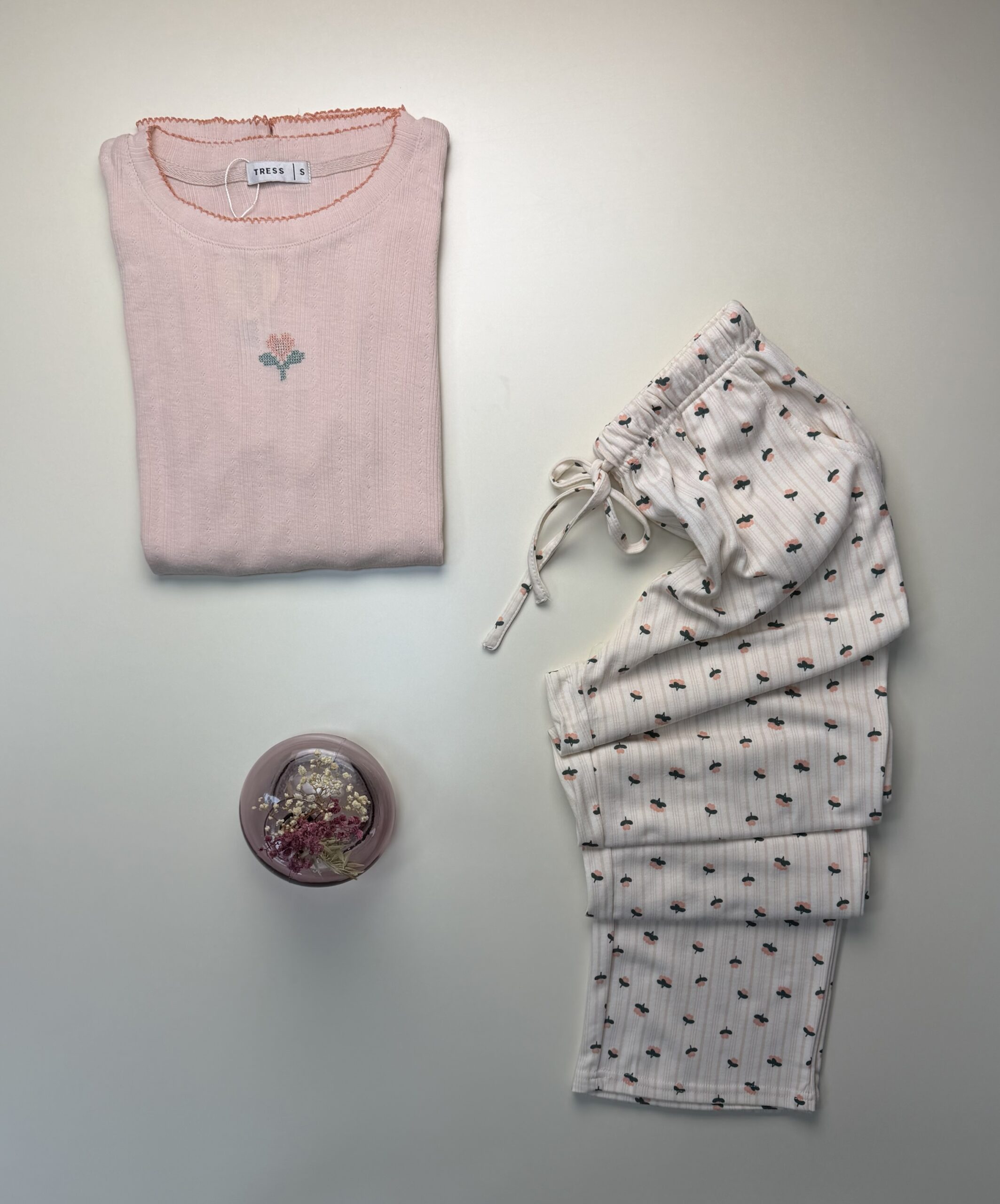 Pyjama manche longue "Saumon" – Image 2