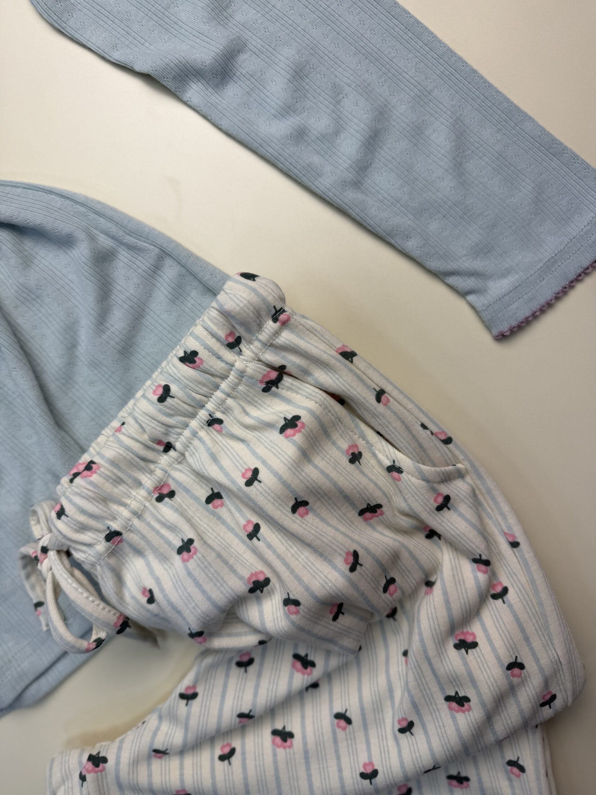 Pyjama manche longue "Bleu" – Image 2