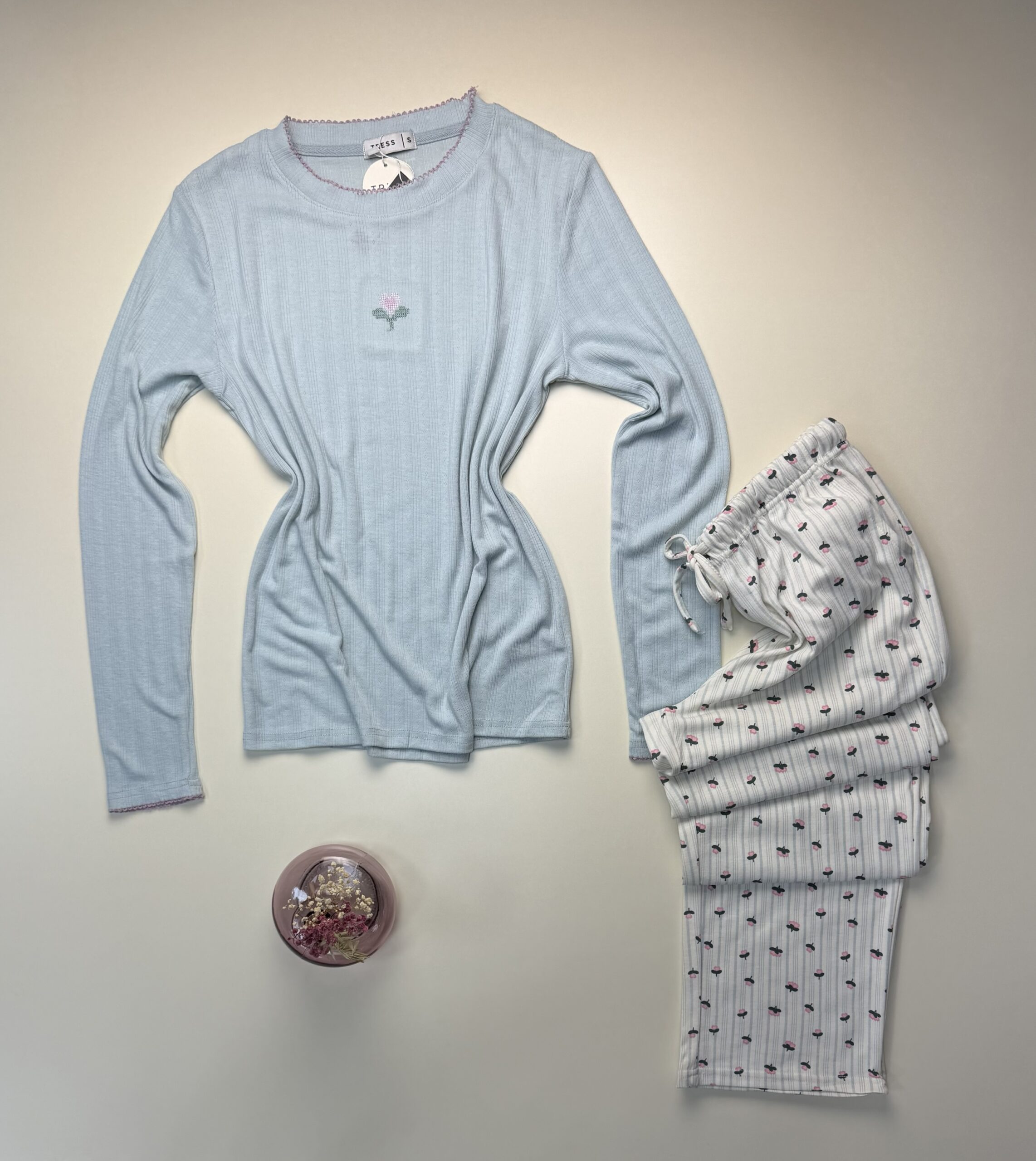 Pyjama manche longue "Bleu" – Image 4