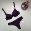Ensemble 2 pcs TEZENIS " Aubergine "