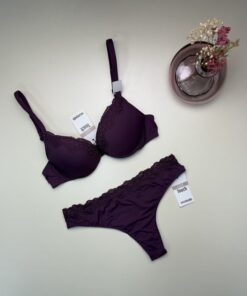 Ensemble 2 pcs TEZENIS " Aubergine "