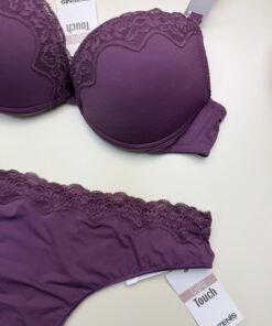 Alternative view of Ensemble 2 pcs TEZENIS " Aubergine "