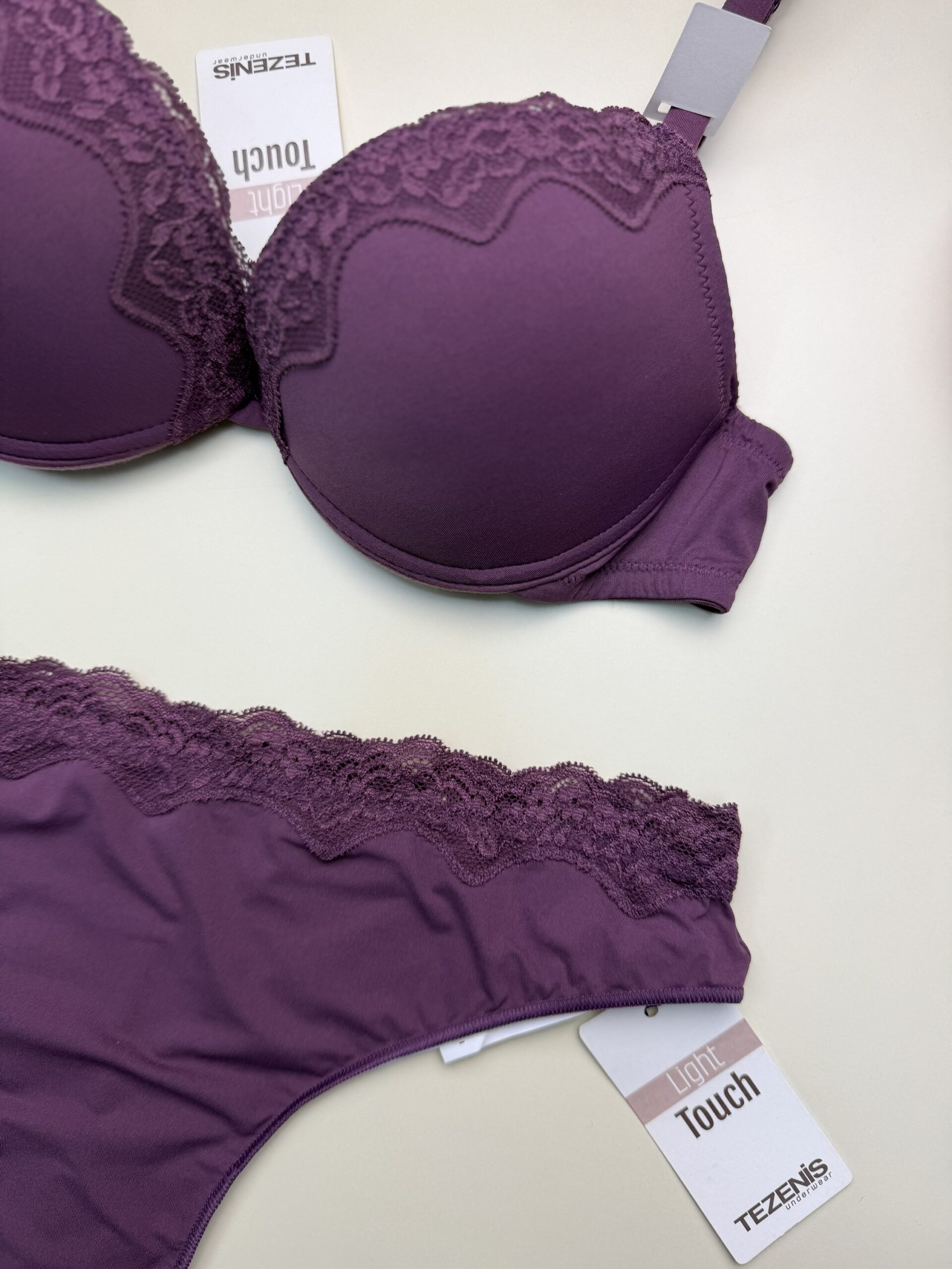 Ensemble 2 pcs TEZENIS " Aubergine " – Image 2