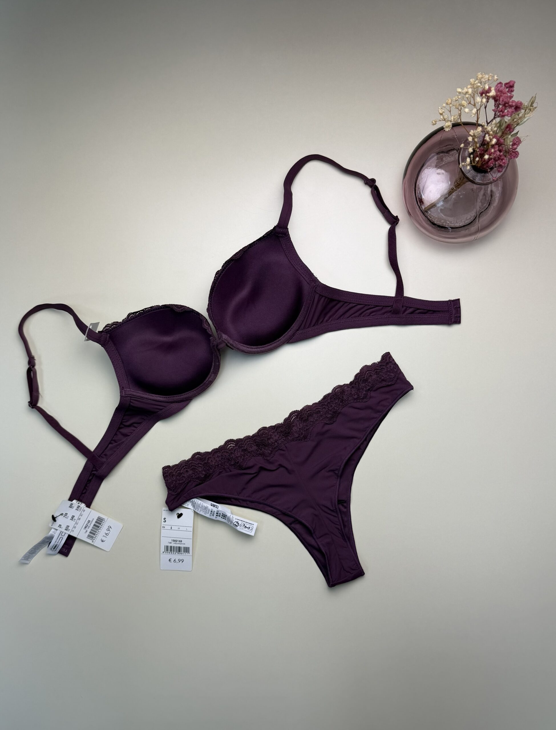 Ensemble 2 pcs TEZENIS " Aubergine " – Image 3
