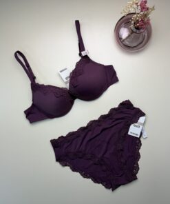 Ensemble 2 pcs TEZENIS " Aubergine "