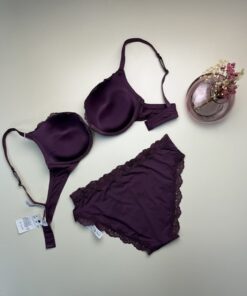 Alternative view of Ensemble 2 pcs TEZENIS " Aubergine "